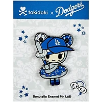 tokidoki Los Angeles Dodgers Donutella Enamel Pin