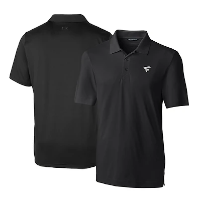 Men's Cutter & Buck Black Fanatics Corporate Forge Stretch Polo