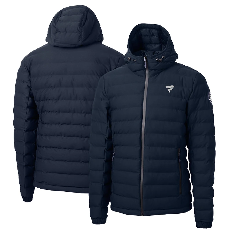 Men's Cutter & Buck Navy Fanatics Corporate Mission Ridge Repreve Full-Zip Puffer Jacket