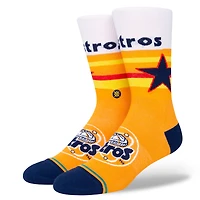 Stance Houston Astros On Field Astrodome Crew Socks