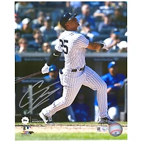 Gleyber Torres New York Yankees Topps Autographed 8" x 10" Swinging Photograph