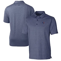 Men's Cutter & Buck Heathered Navy Tampa Bay Buccaneers Forge Stretch Polo