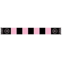 Black/Pink Inter Miami CF Team Bar Knit Scarf