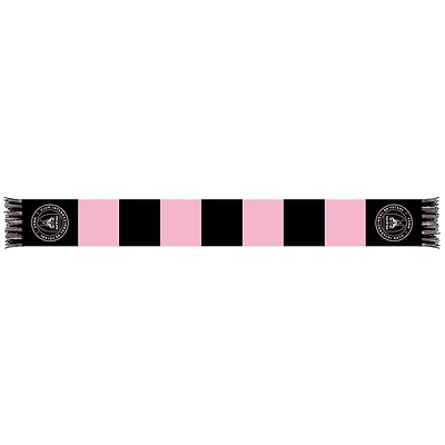 Black/Pink Inter Miami CF Team Bar Knit Scarf