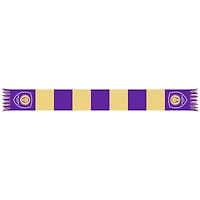 Purple/Gold Orlando City SC Team Bar Knit Scarf