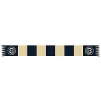 Navy/Gold Philadelphia Union Team Bar Knit Scarf