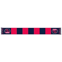 Navy/Red St. Louis City SC Team Bar Knit Scarf