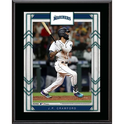 JP Crawford Seattle Mariners Framed 10.5" x 13" Sublimated Player Plaque