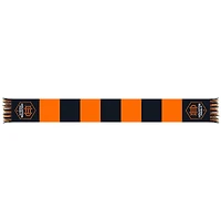 Orange/Black Houston Dynamo FC Team Bar Knit Scarf