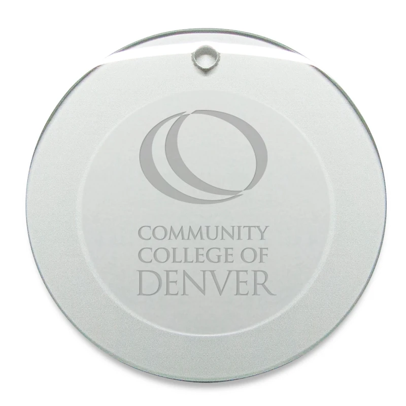 CCD CityHawks 3'' Round Glass Ornament