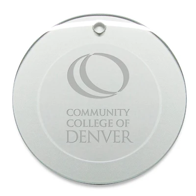 CCD CityHawks 3'' Round Glass Ornament