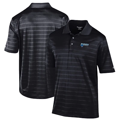 Men's Champion Black St. Mary's University Rattlers Relaxed Fit Textured Solid Polo