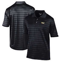 Men's Champion Black VCU Rams Relaxed Fit Textured Solid Polo