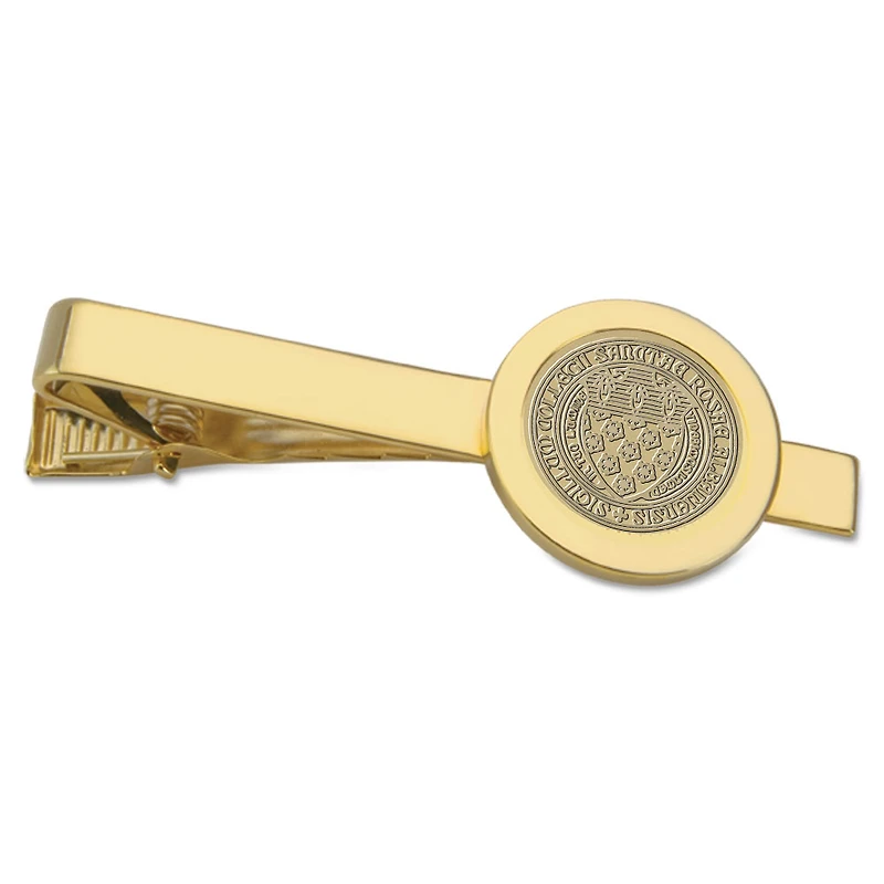 Gold Saint Rose Golden Knights Logo Tie Bar