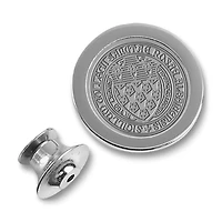 Silver Saint Rose Golden Knights Logo Lapel Pin