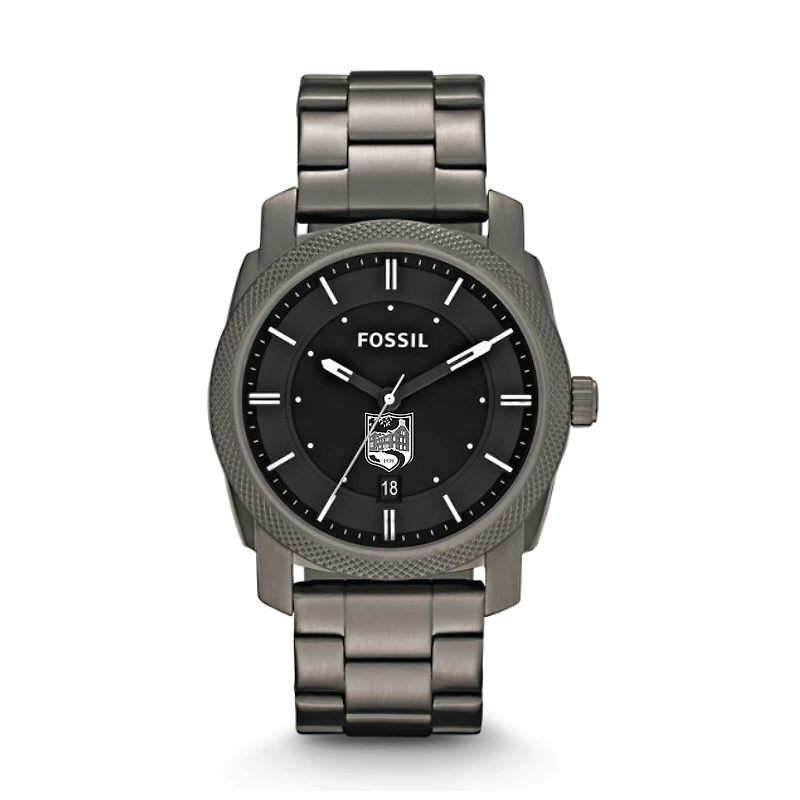 Fossil Endicott College Machine Smoke Stainless Steel Watch