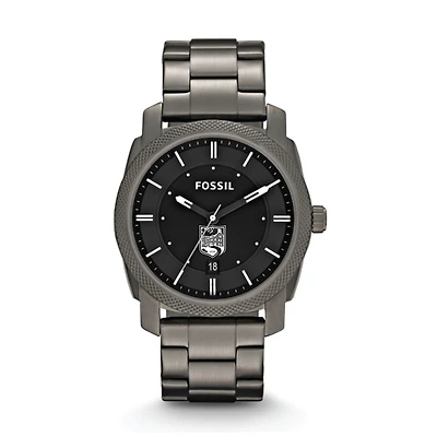 Fossil Endicott College Machine Smoke Stainless Steel Watch