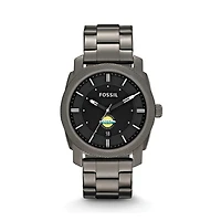 Fossil Golden West College Machine Smoke Stainless Steel Watch