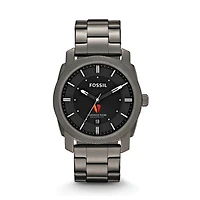 Fossil Gardner-Webb Bulldogs Machine Smoke Stainless Steel Watch