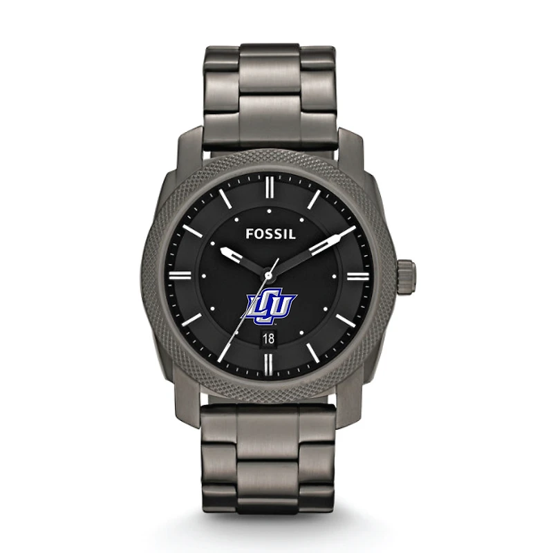 Fossil Lubbock Christian Chaparral Machine Smoke Stainless Steel Watch