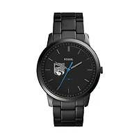 Fossil Black Endicott College The Minimalist Slim Stainless Steel Watch