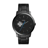 Fossil Black Saint Mary's Belles The Minimalist Slim Stainless Steel Watch