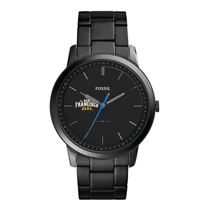 Fossil Black San Francisco Dons The Minimalist Slim Stainless Steel Watch