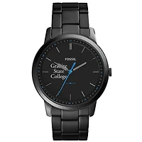 Fossil Black Granite State College The Minimalist Slim Stainless Steel Watch