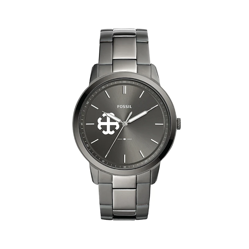 Fossil Saint Mary's Belles The Minimalist Three-Hand Smoke Watch