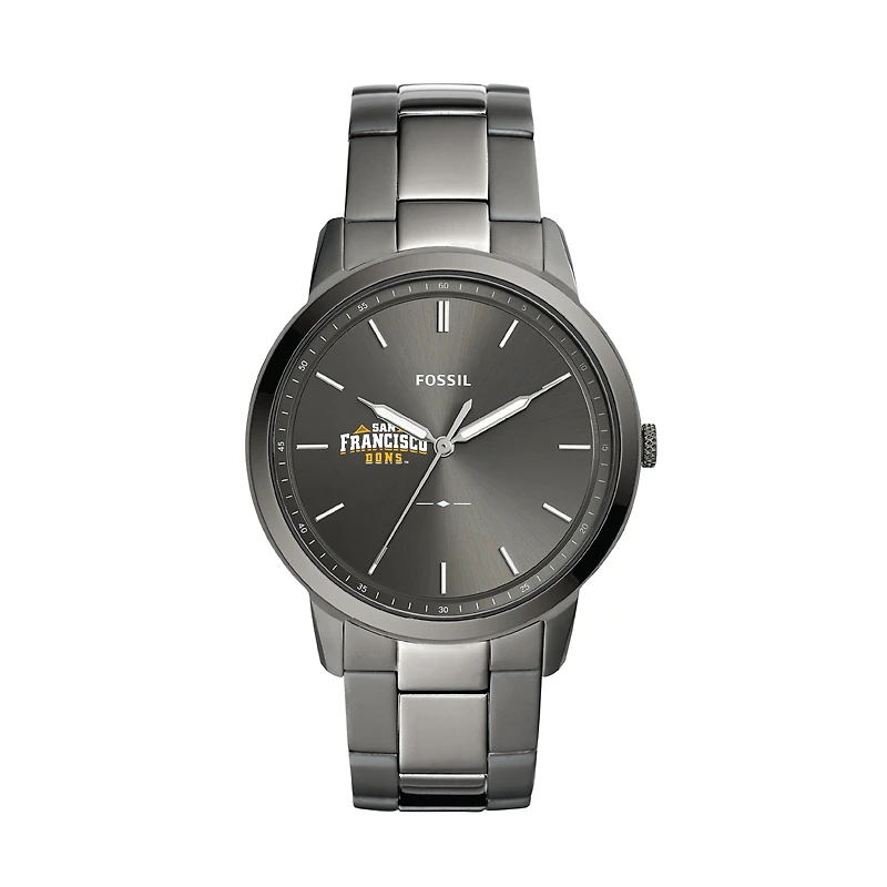 Fossil San Francisco Dons The Minimalist Three-Hand Smoke Watch