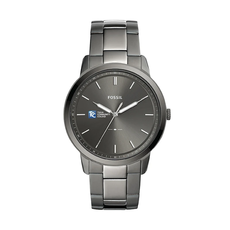 Fossil Tulsa Community College The Minimalist Three-Hand Smoke Watch
