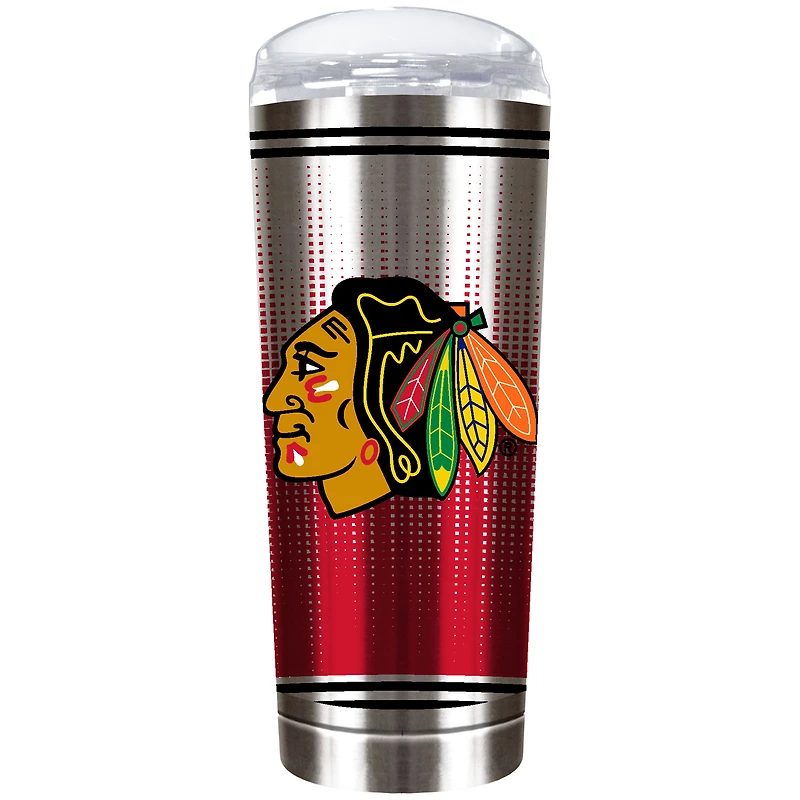 Chicago Blackhawks Team Logo 18oz. Personalized Roadie Tumbler
