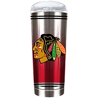 Chicago Blackhawks Team Logo 18oz. Personalized Roadie Tumbler