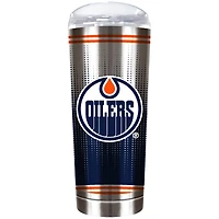 Edmonton Oilers Team Logo 18oz. Personalized Roadie Tumbler
