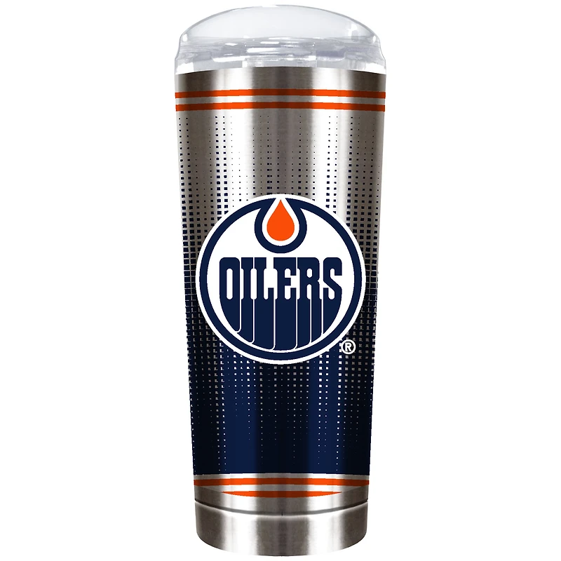 Edmonton Oilers Team Logo 18oz. Personalized Roadie Tumbler