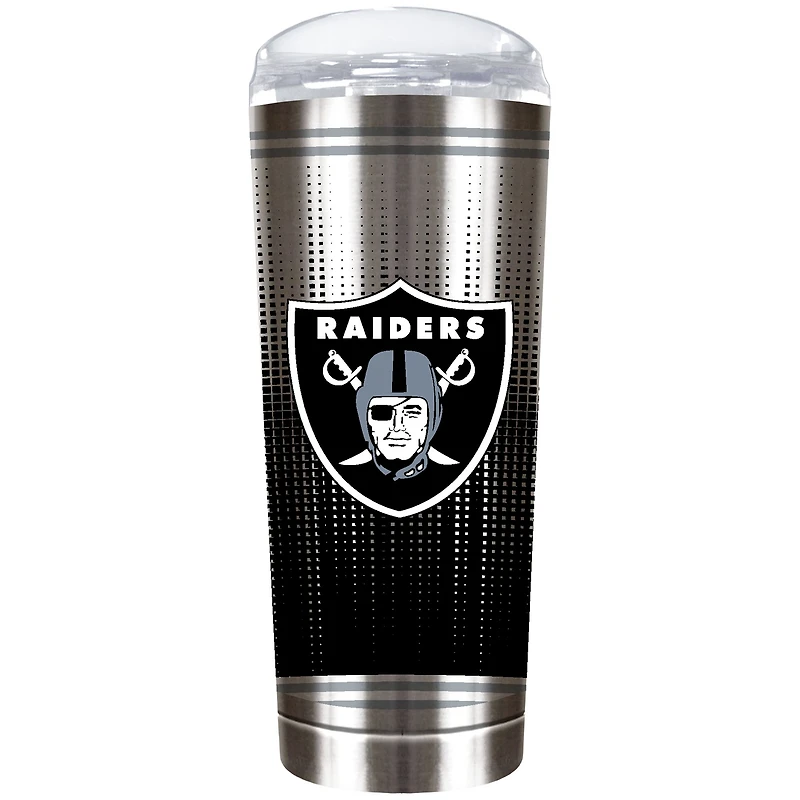Las Vegas Raiders Team Logo 18oz. Personalized Roadie Tumbler