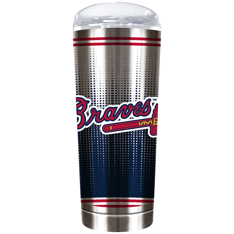 Atlanta Braves Team Logo 18oz. Personalized Roadie Tumbler