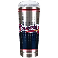 Atlanta Braves Team Logo 18oz. Personalized Roadie Tumbler
