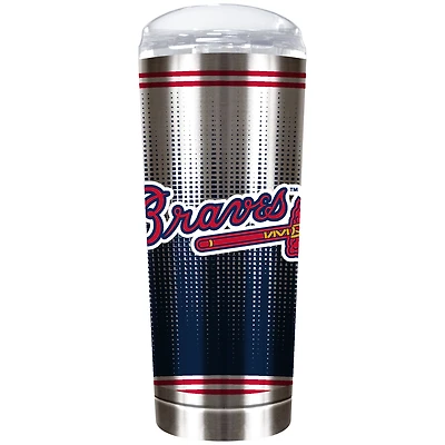 Atlanta Braves Team Logo 18oz. Personalized Roadie Tumbler