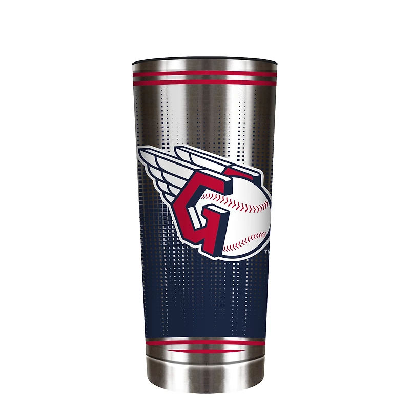 Cleveland Guardians Team Logo 18oz. Personalized Roadie Tumbler