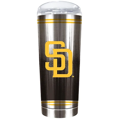 San Diego Padres Team Logo 18oz. Personalized Roadie Tumbler