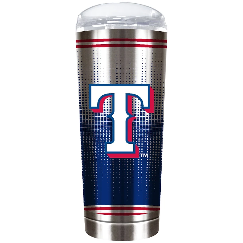 Texas Rangers Team Logo 18oz. Personalized Roadie Tumbler