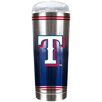 Texas Rangers Team Logo 18oz. Personalized Roadie Tumbler
