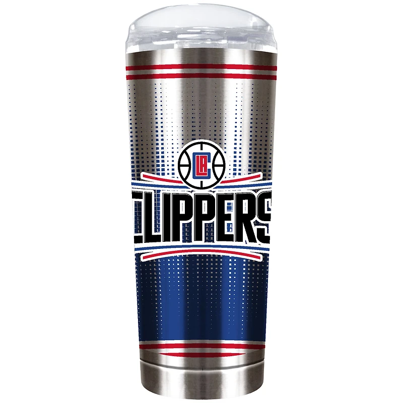 LA Clippers Team Logo 18oz. Personalized Roadie Tumbler