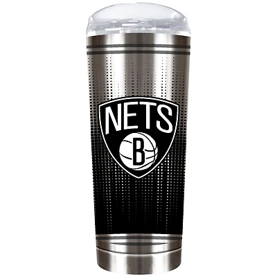 Brooklyn Nets Team Logo 18oz. Personalized Roadie Tumbler