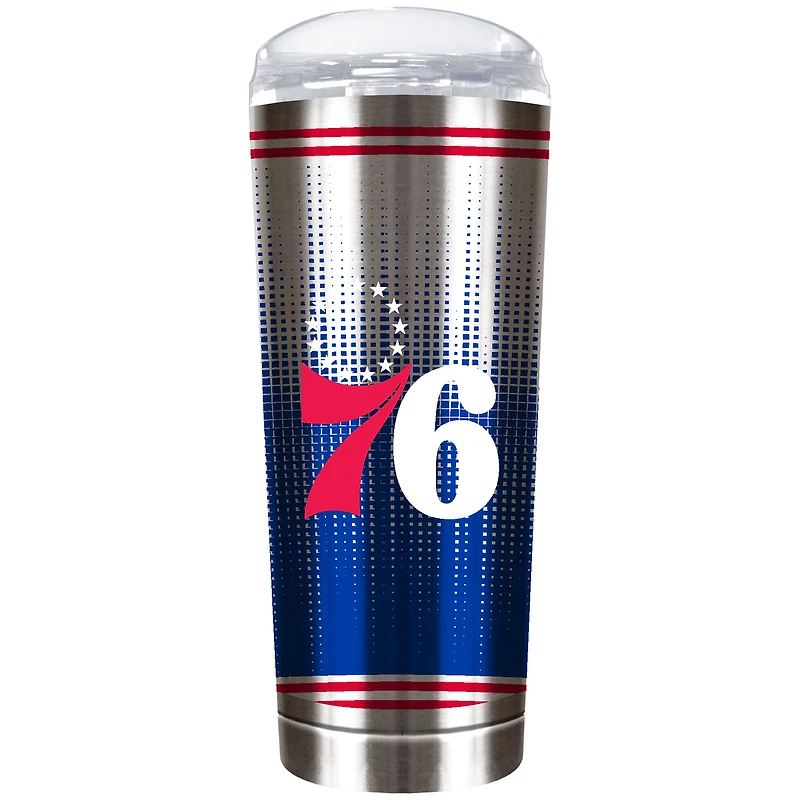 Philadelphia 76ers Team Logo 18oz. Personalized Roadie Tumbler