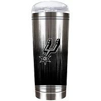 San Antonio Spurs Team Logo 18oz. Personalized Roadie Tumbler