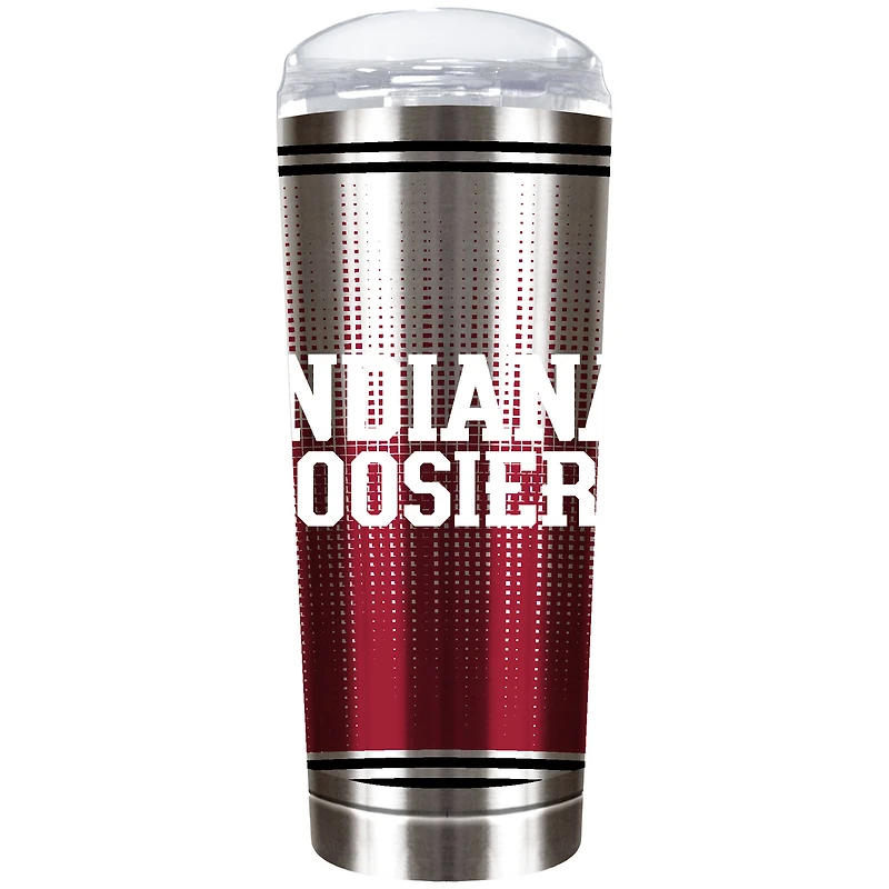 Indiana Hoosiers Team Logo 18oz. Personalized Roadie Tumbler