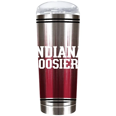 Indiana Hoosiers Team Logo 18oz. Personalized Roadie Tumbler