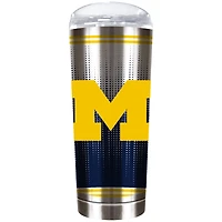 Michigan Wolverines Team Logo 18oz. Personalized Roadie Tumbler